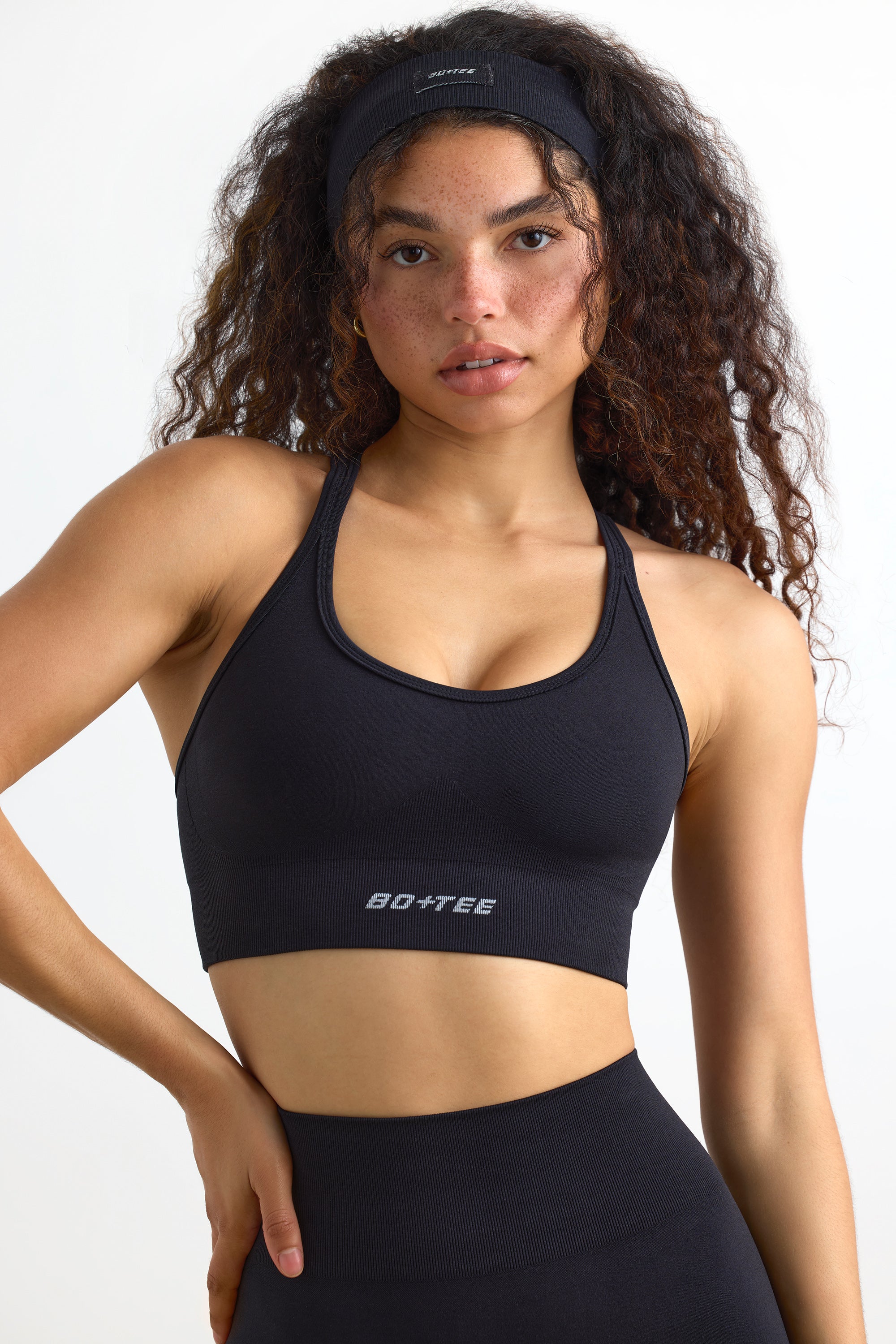 Lux Sports Bra (Jet Black) - New Dimensions Active - Limited Edition