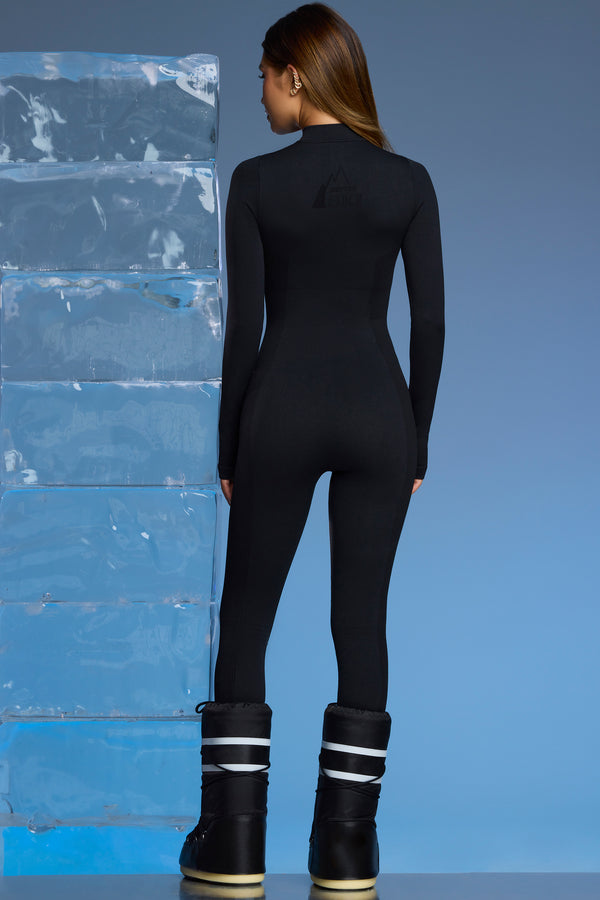 Chalet - Super Sculpt Base Layer Jumpsuit in Black
