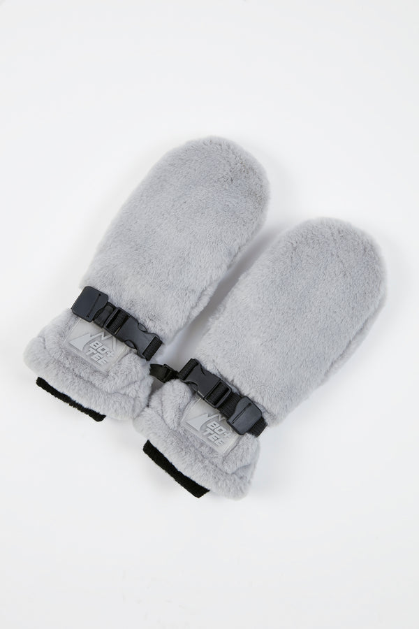 Frosty - Ski Gloves in Light Grey