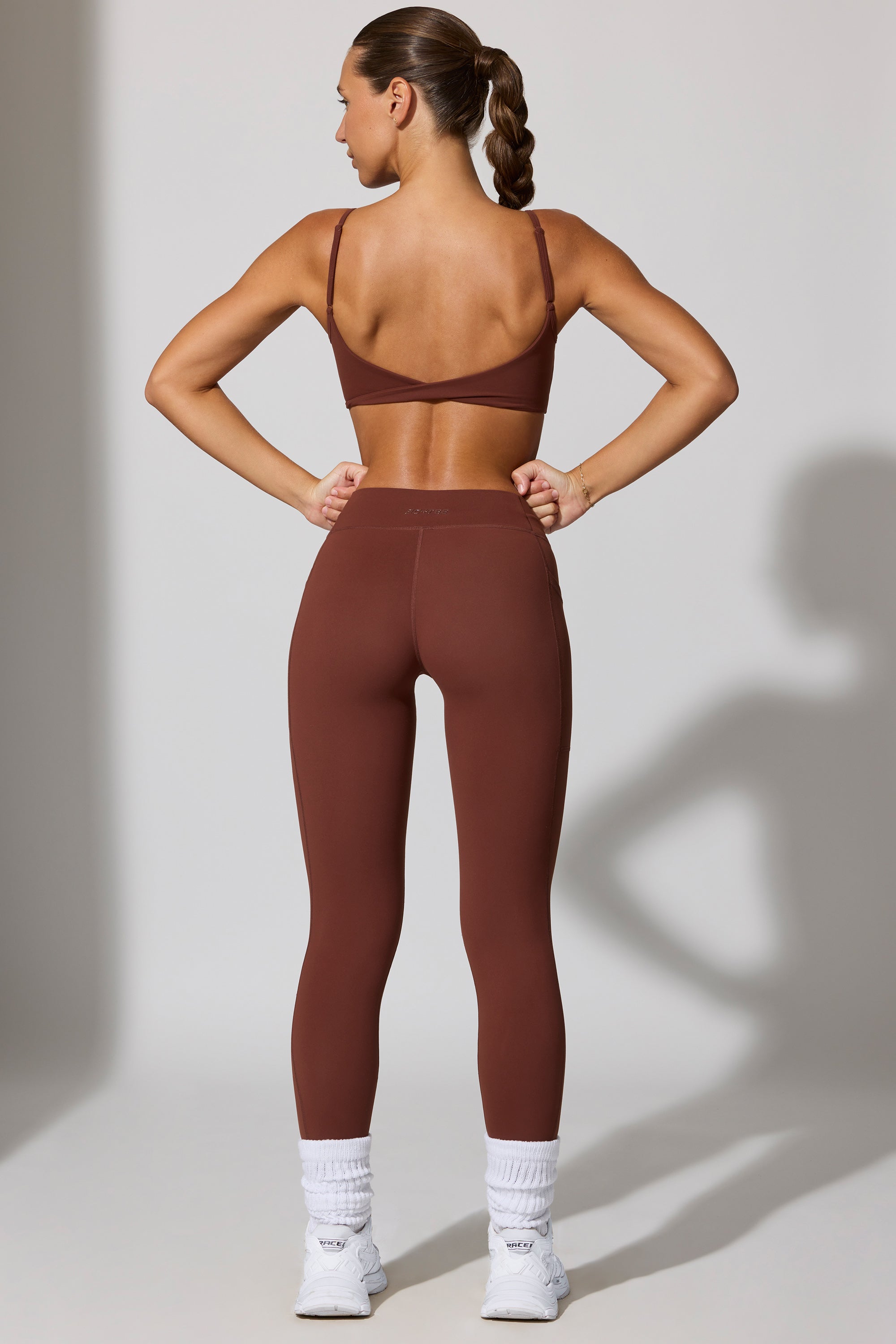 Change Petite Full Length Leggings with Pockets in Chocolate