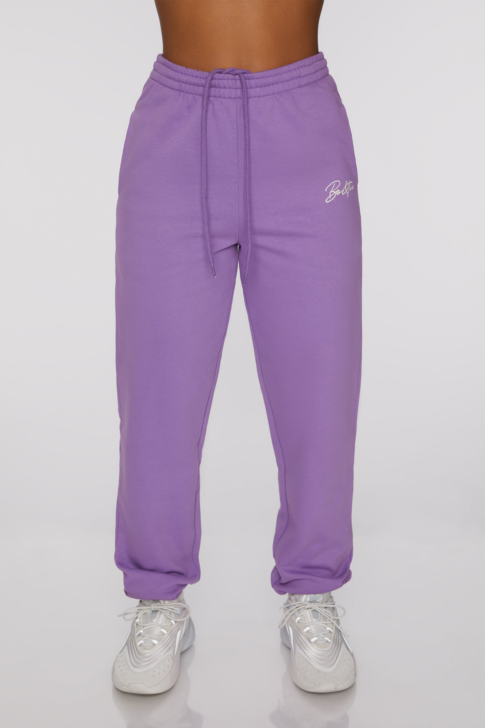 COLLUSION Plus overdye heather oversized sweatpants in purple