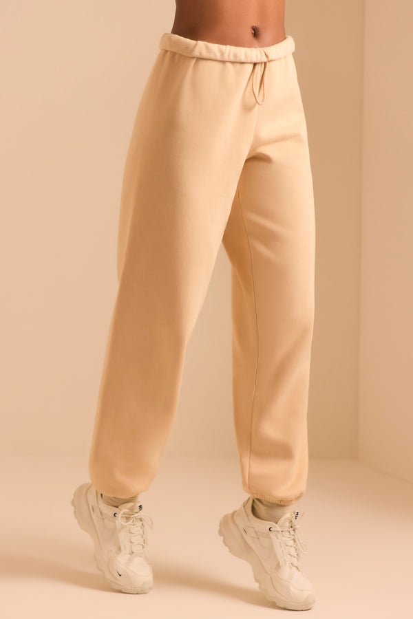 Pacific - Petite Relaxed Fit Joggers in Sand