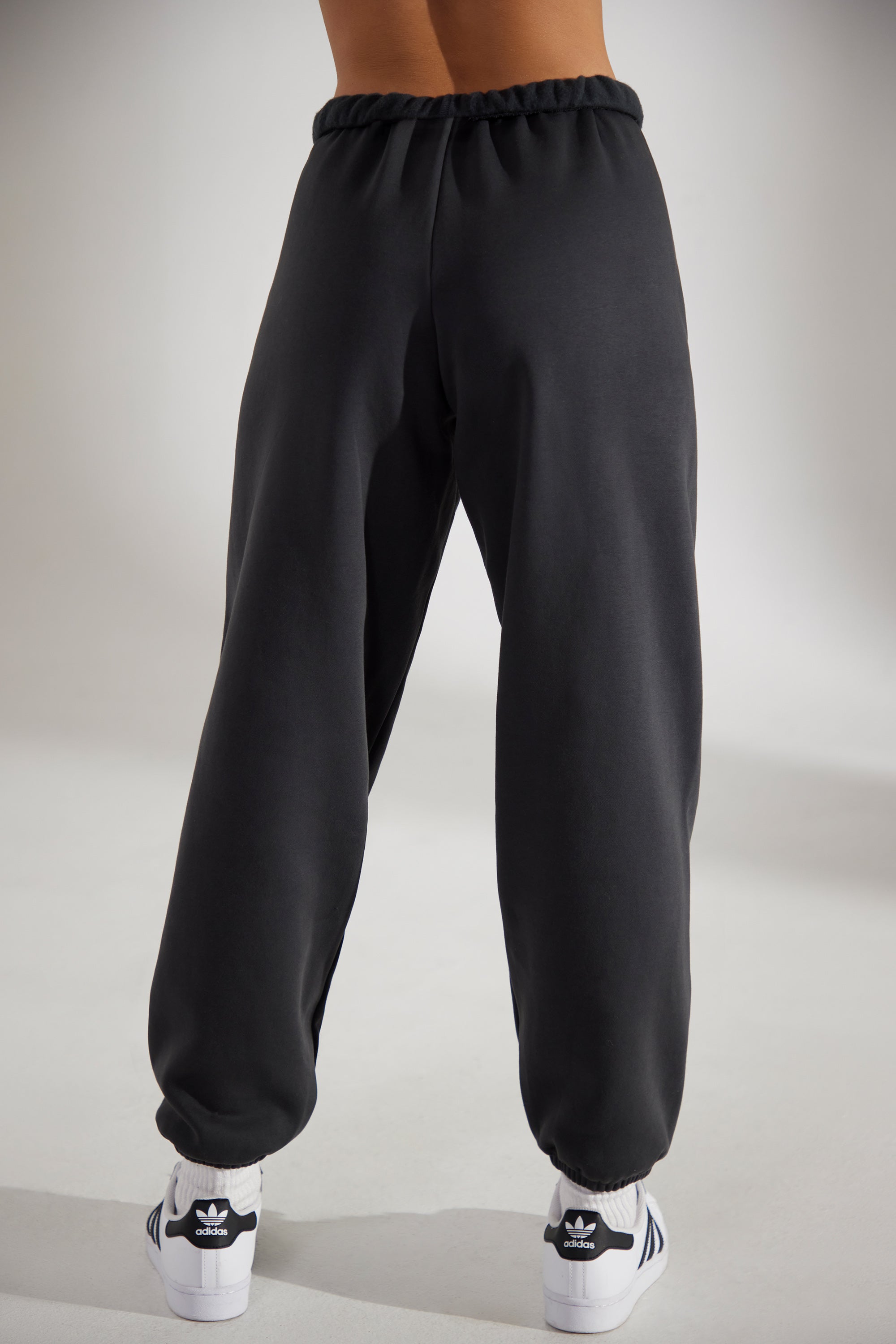 Generic (Black)Oversized Sweatpants Joggers Men Baggy Cotton
