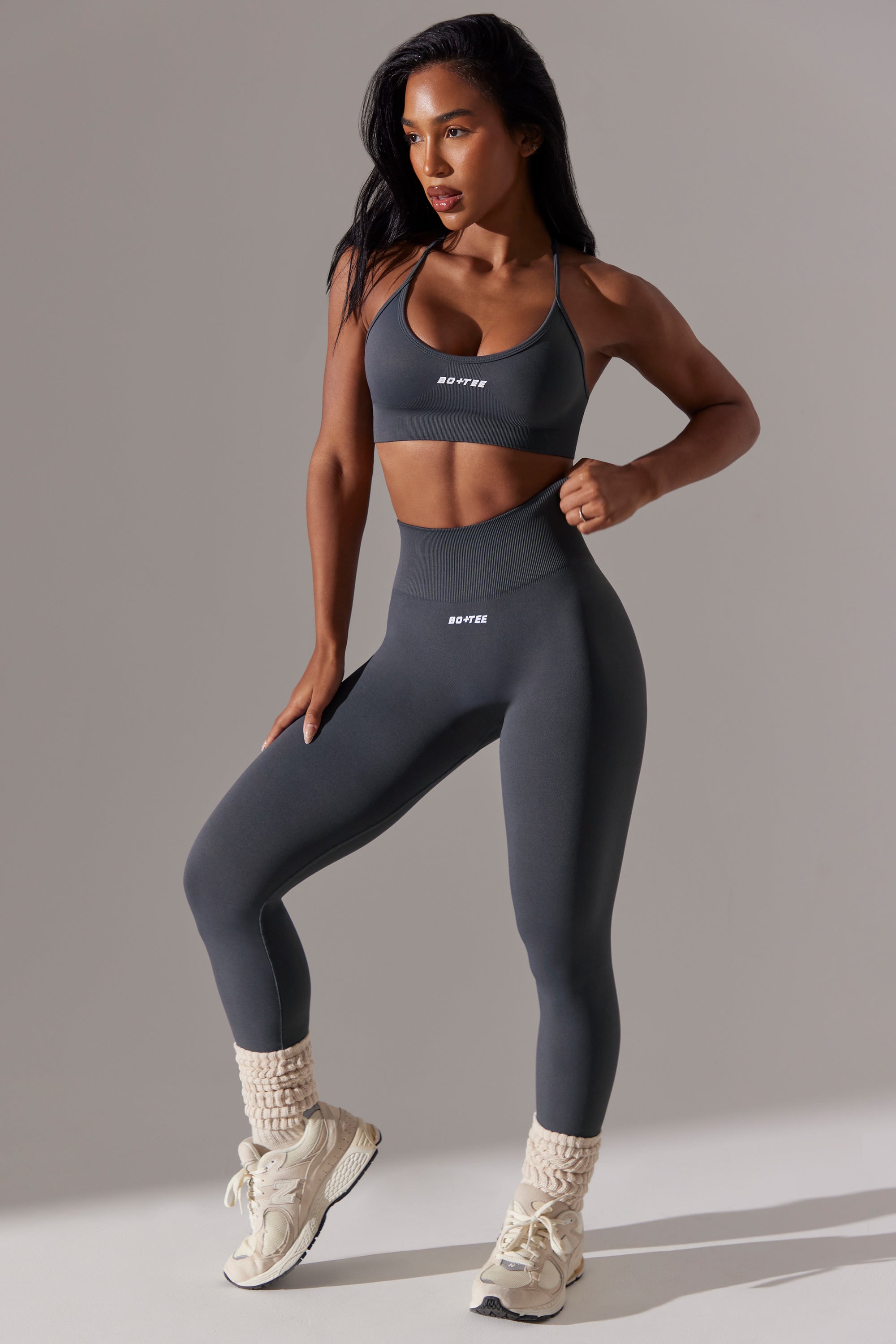 Gymshark, Pants & Jumpsuits, Gymshark Sweat Seamless Sculpt Leggings  Black High Rise Spandex Womens Small