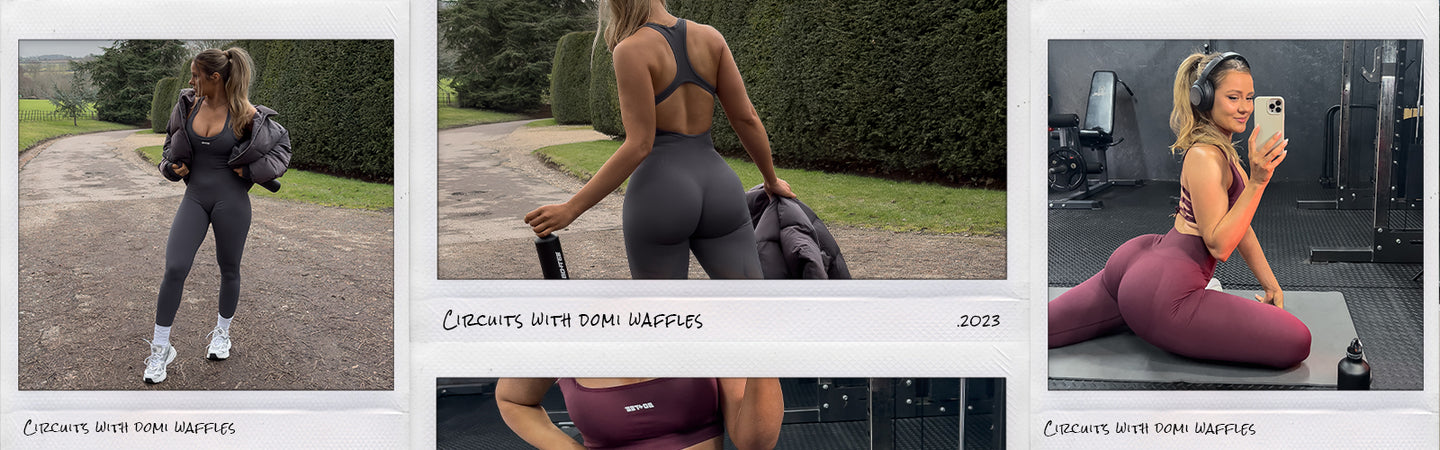 Full Body Circuit Workout At Home With Domi Waffles