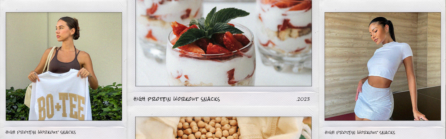 Inspiration For Your High Protein Workout Snacks