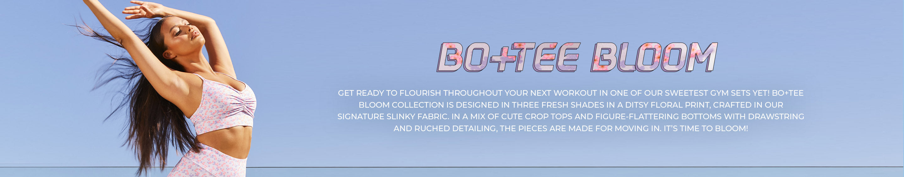 Bo+Tee Bloom Collection banner