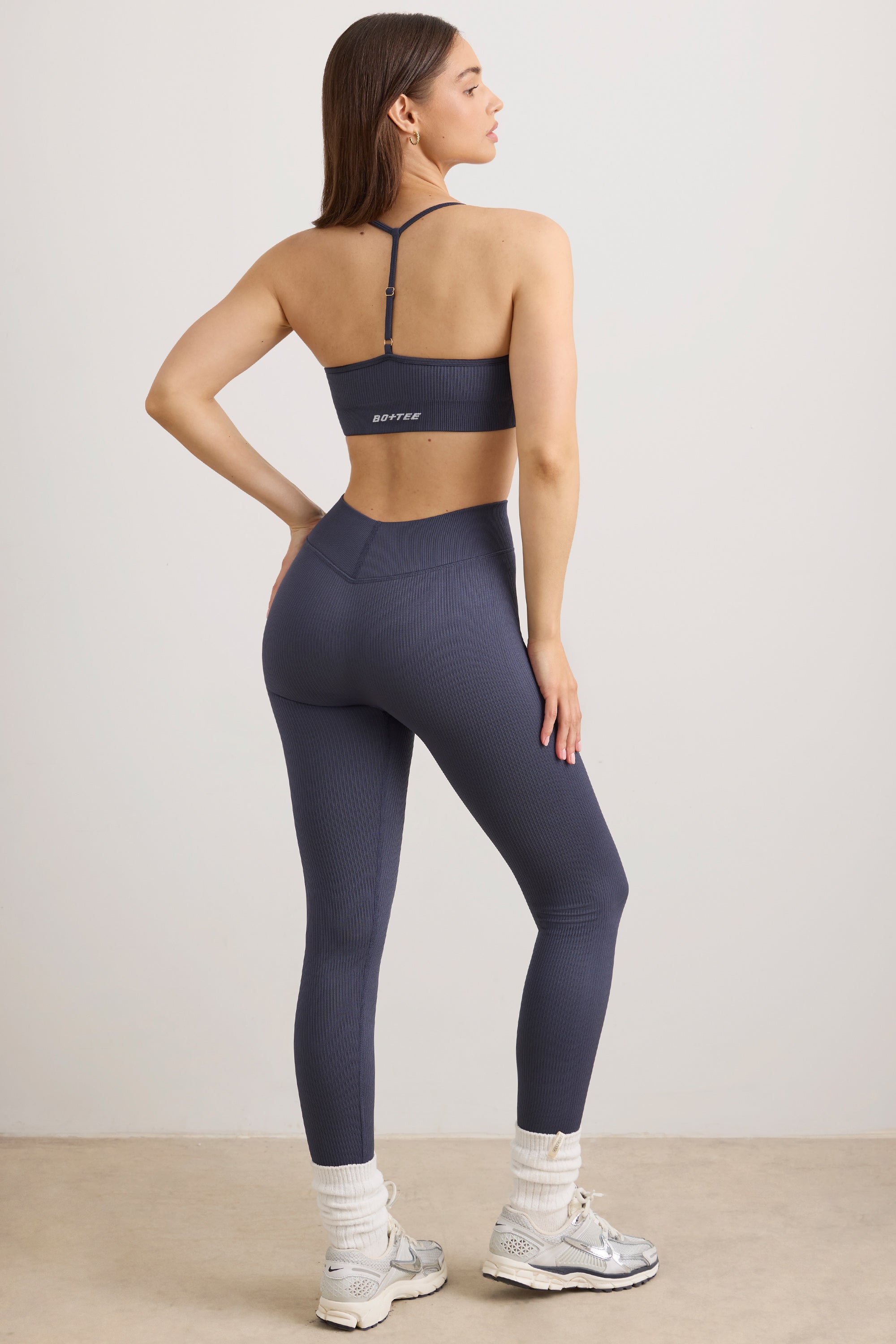 Flow - FlexiRib High Waist Leggings in Slate