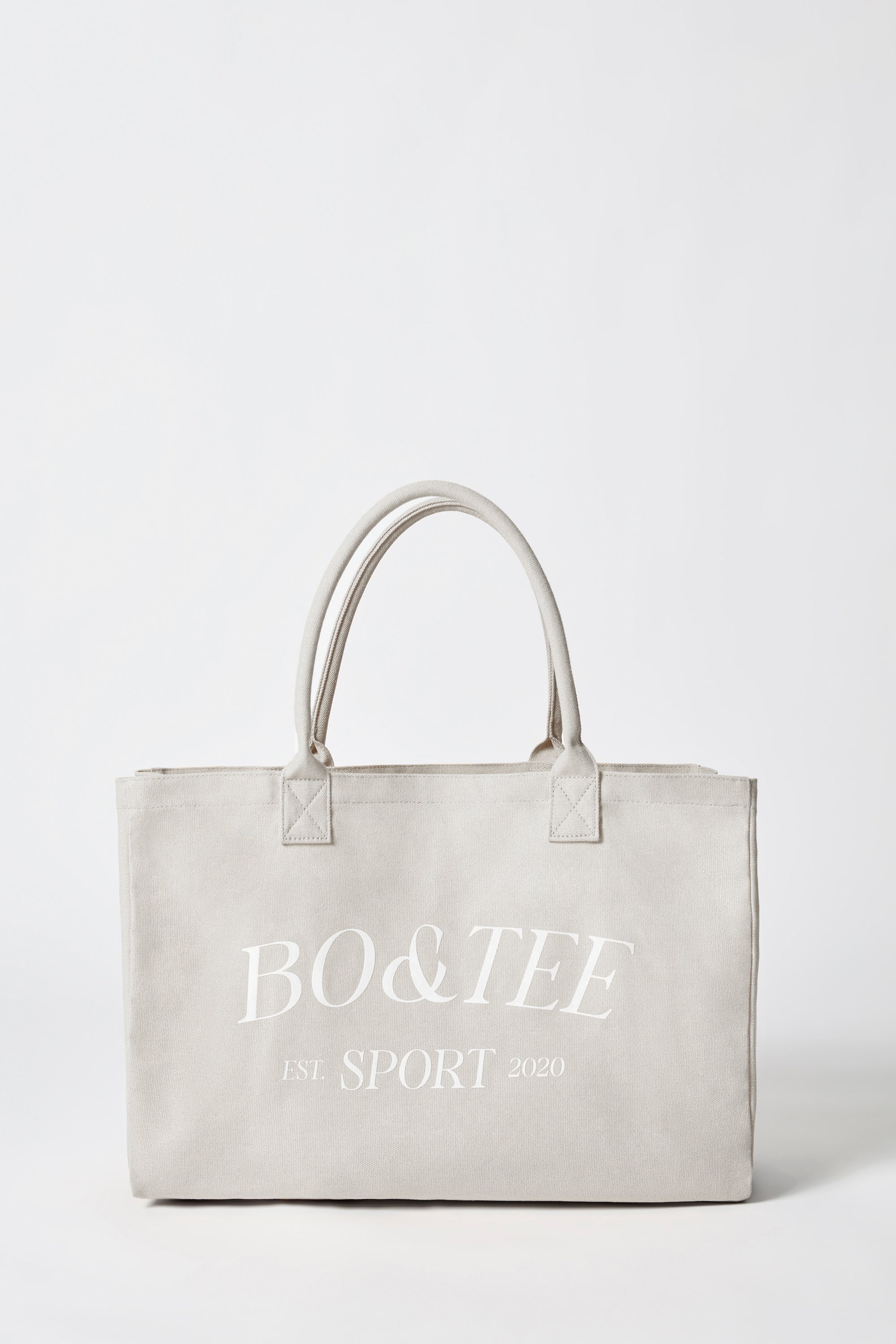 Sport - Large Canvas Tote Bag in Vintage Grey