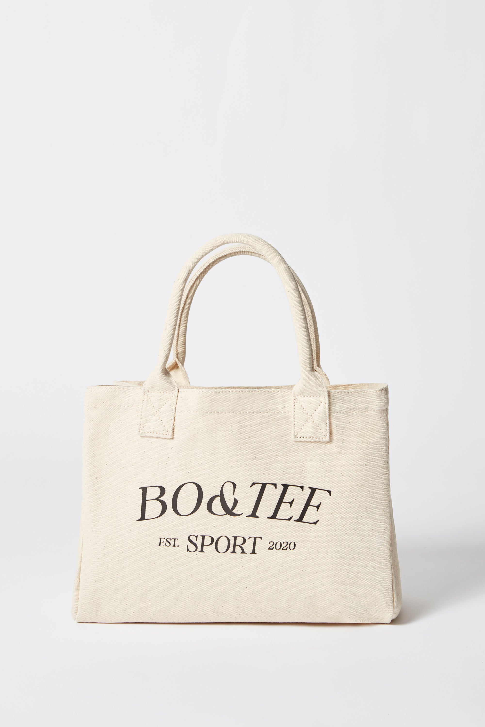 Sport - Small Canvas Tote Bag in Stone