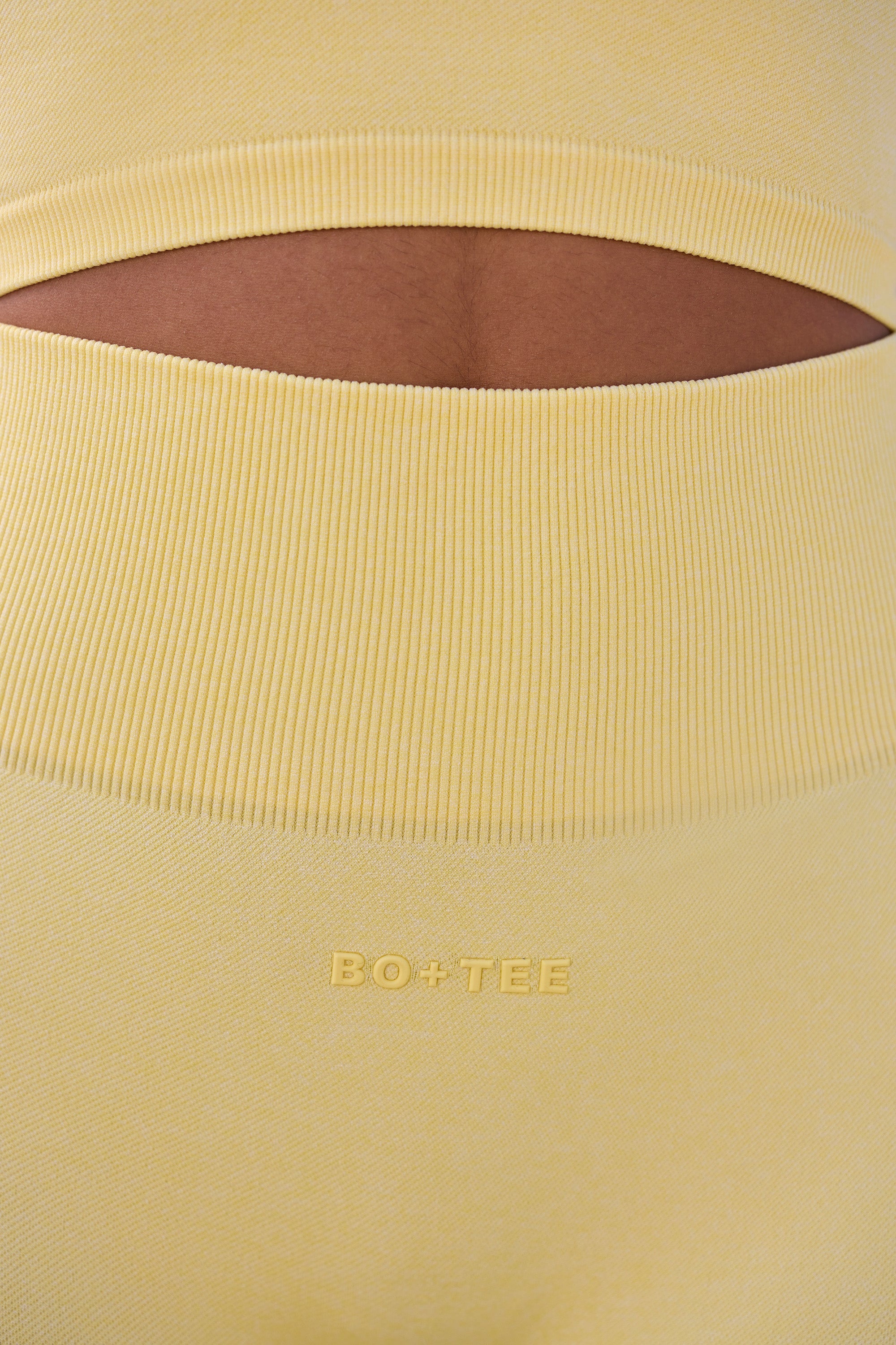 Yellow seamless leggings hotsell
