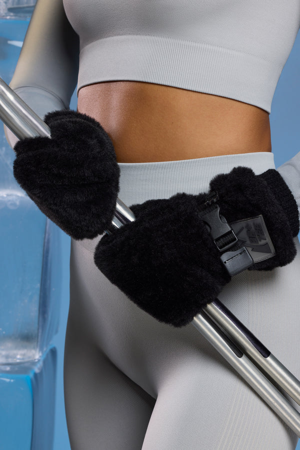 Frosty - Ski Gloves in Black