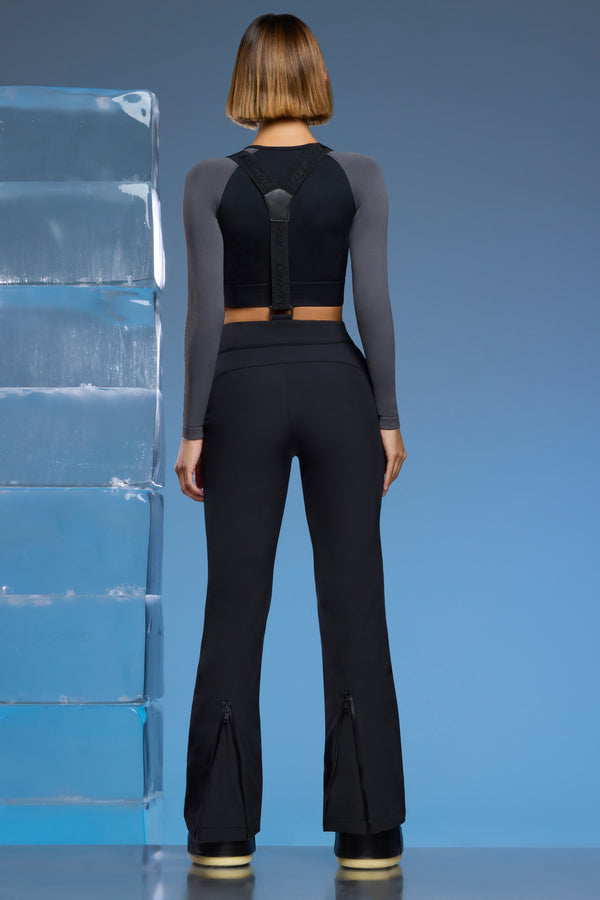 Glacier - Petite Fleece Lined Ski Pants in Black