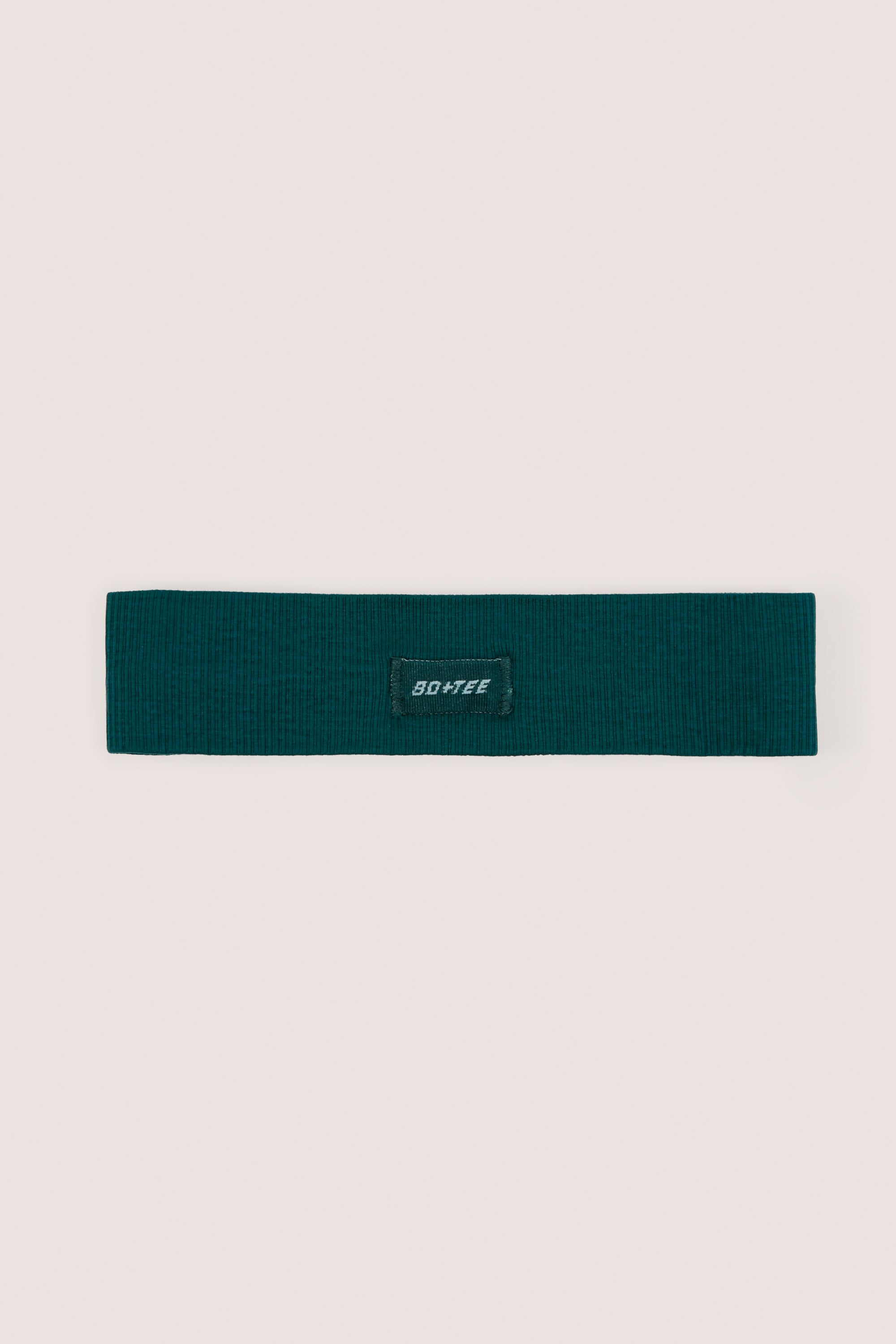 Sleek - Seamless Rib Define Luxe Headband in Jade Green