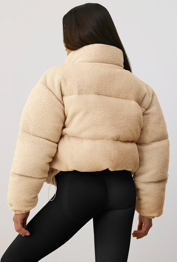Wrap Up - Puffer Jacket in Cashmere