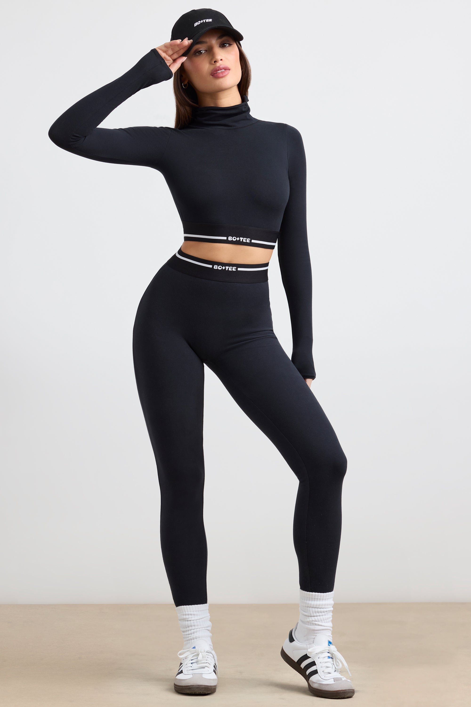 Necessity High-Waist Leggings in Black - Main Image