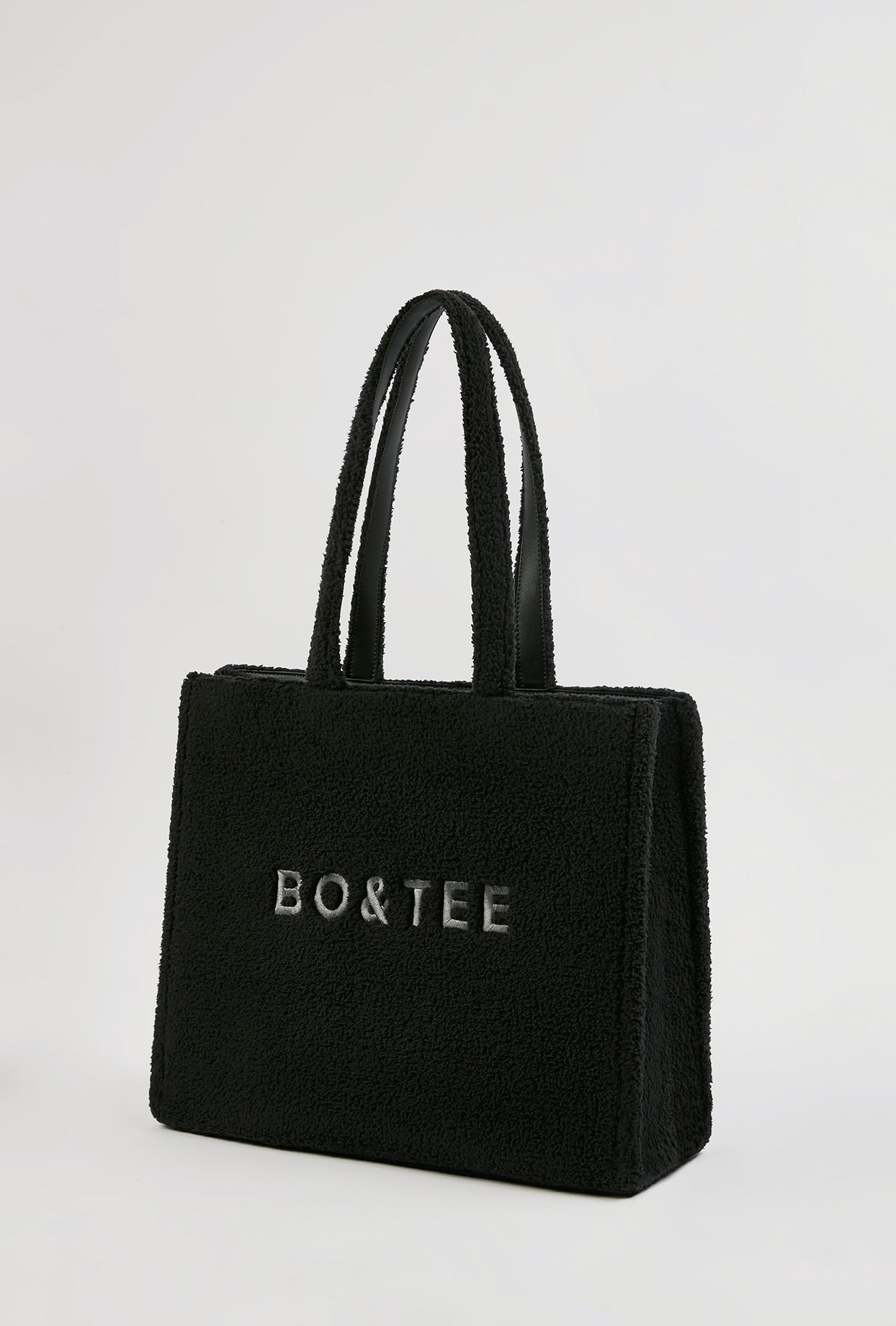 Bliss - Fleece Tote Bag in Onyx