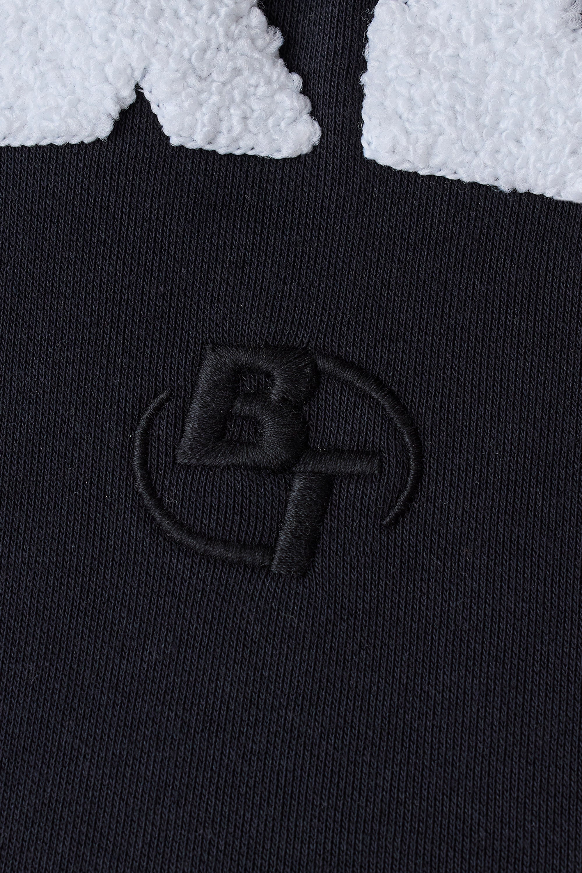 Signature Oversized Crew Neck Sweatshirt in Black | Bo+Tee