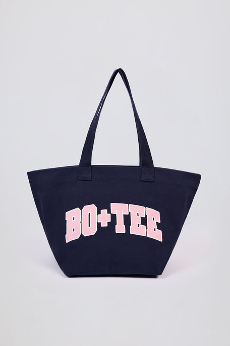 Oversized Tote Bag in Classic Navy
