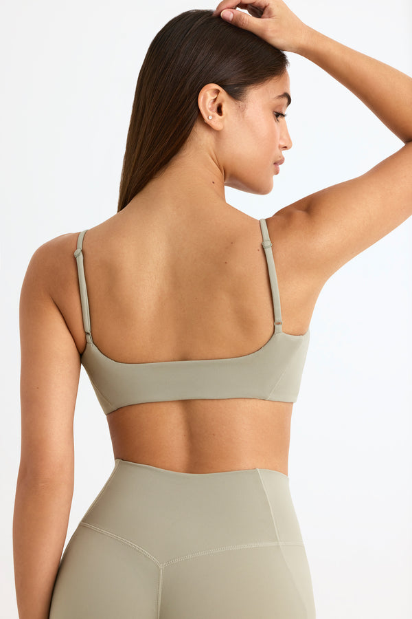 Cut Out Back High Support Sports Bra