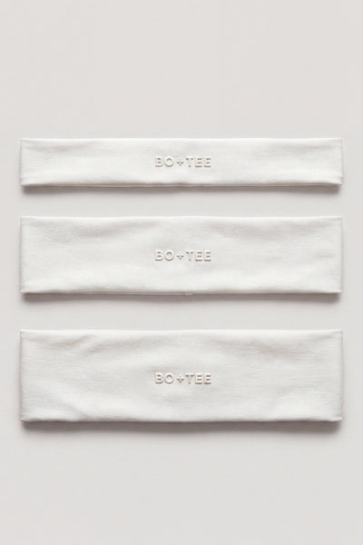 Soft Active Headband 3-Pack in Marshmallow