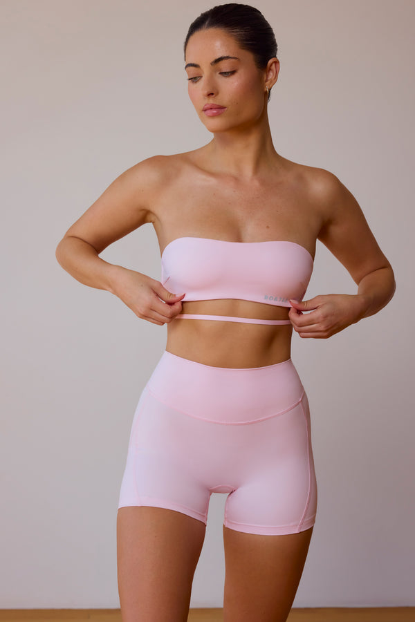 UltraFlex Mini Shorts in Soft Pink