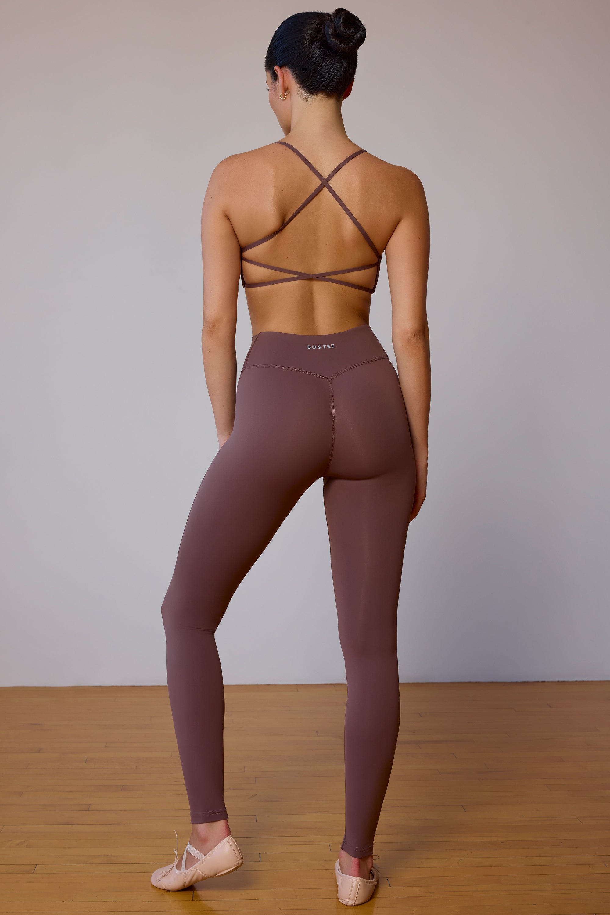 Leggings in Taupe Brown