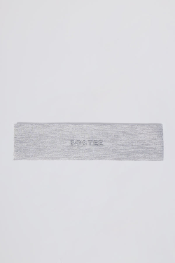 Soft Active Headband in Grey Marl