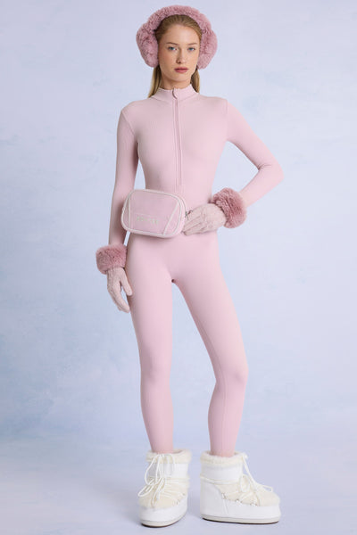 Waterproof Multiway Ski Bag in Powder Pink