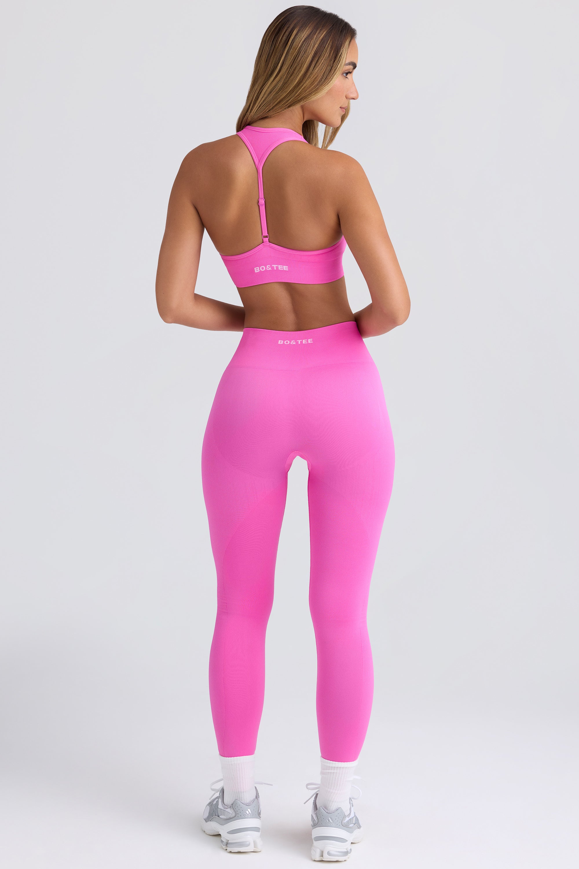 Petite Super Sculpt Seamless Leggings in Sugar Pink