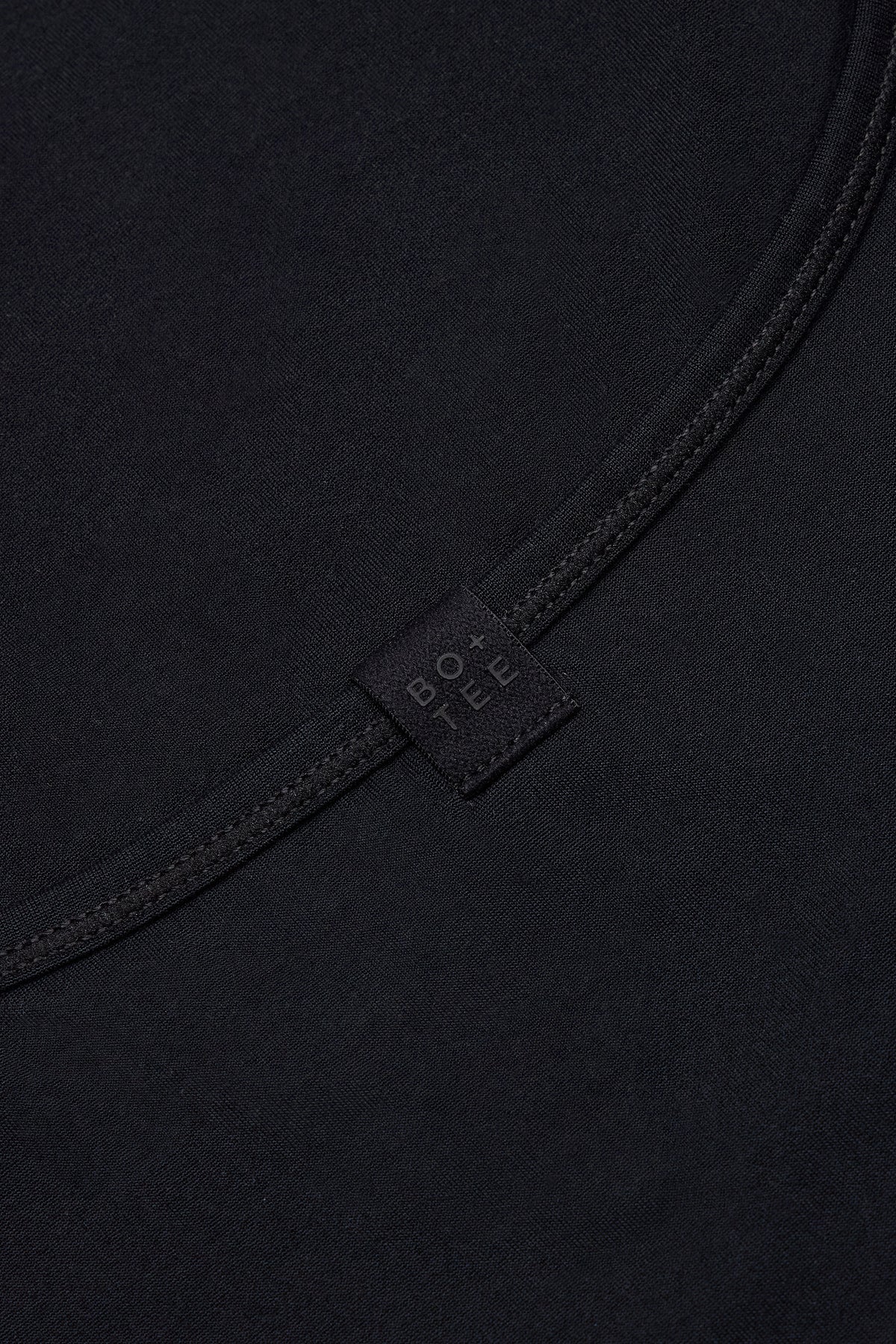 Cross-Back Tank Top in Black