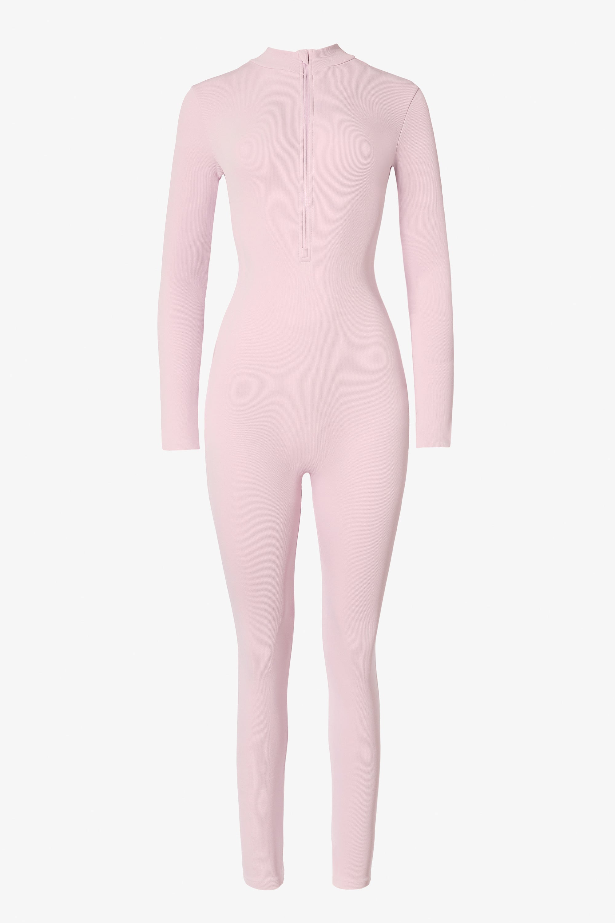 Thermal Base-Layer Jumpsuit in Powder Pink
