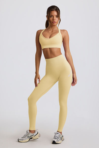 Super Sculpt Seamless High-Waist Leggings in Butter Yellow