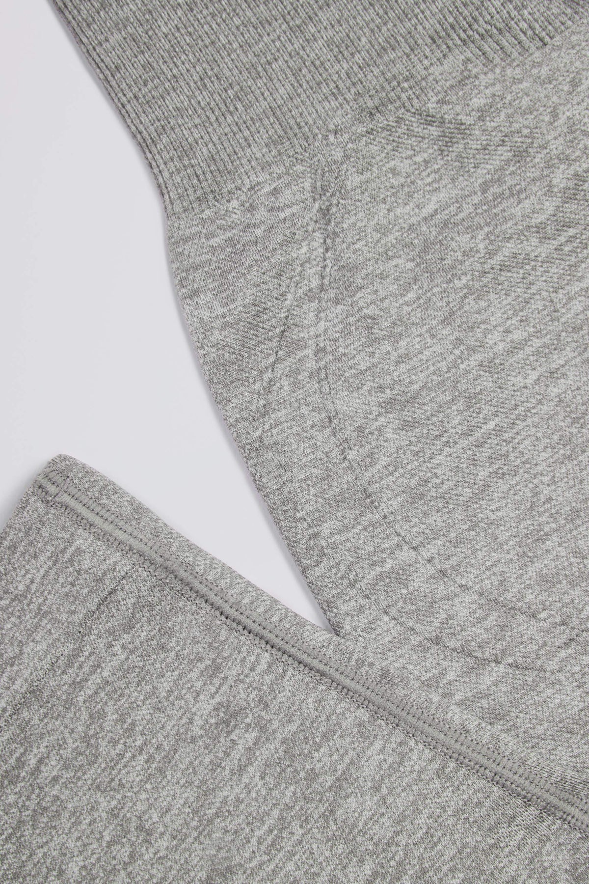 Super Sculpt Seamless High-Waist Leggings in Grey Marl