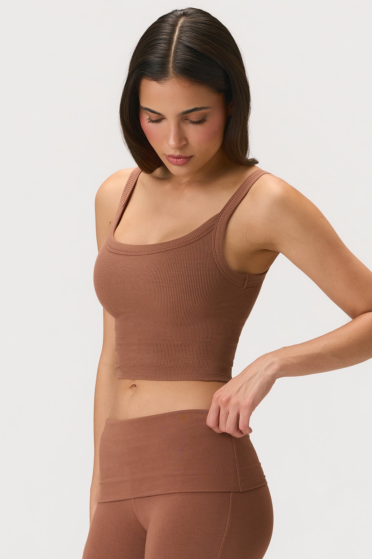 ButterCloud™ Tank Top in Cocoa