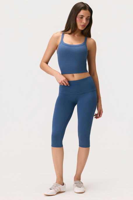 ButterCloud™ Capri Leggings in Marine