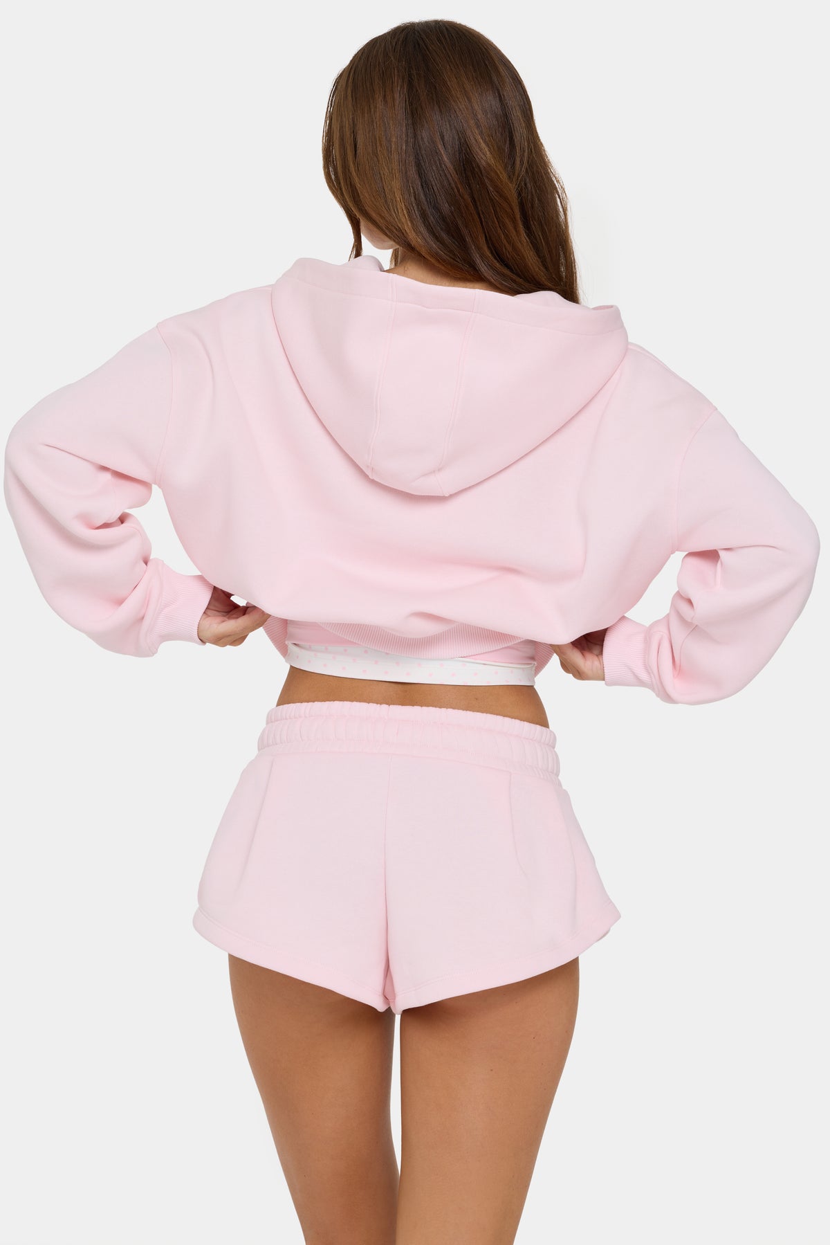 Mid-Rise Mini Shorts in Sorbet