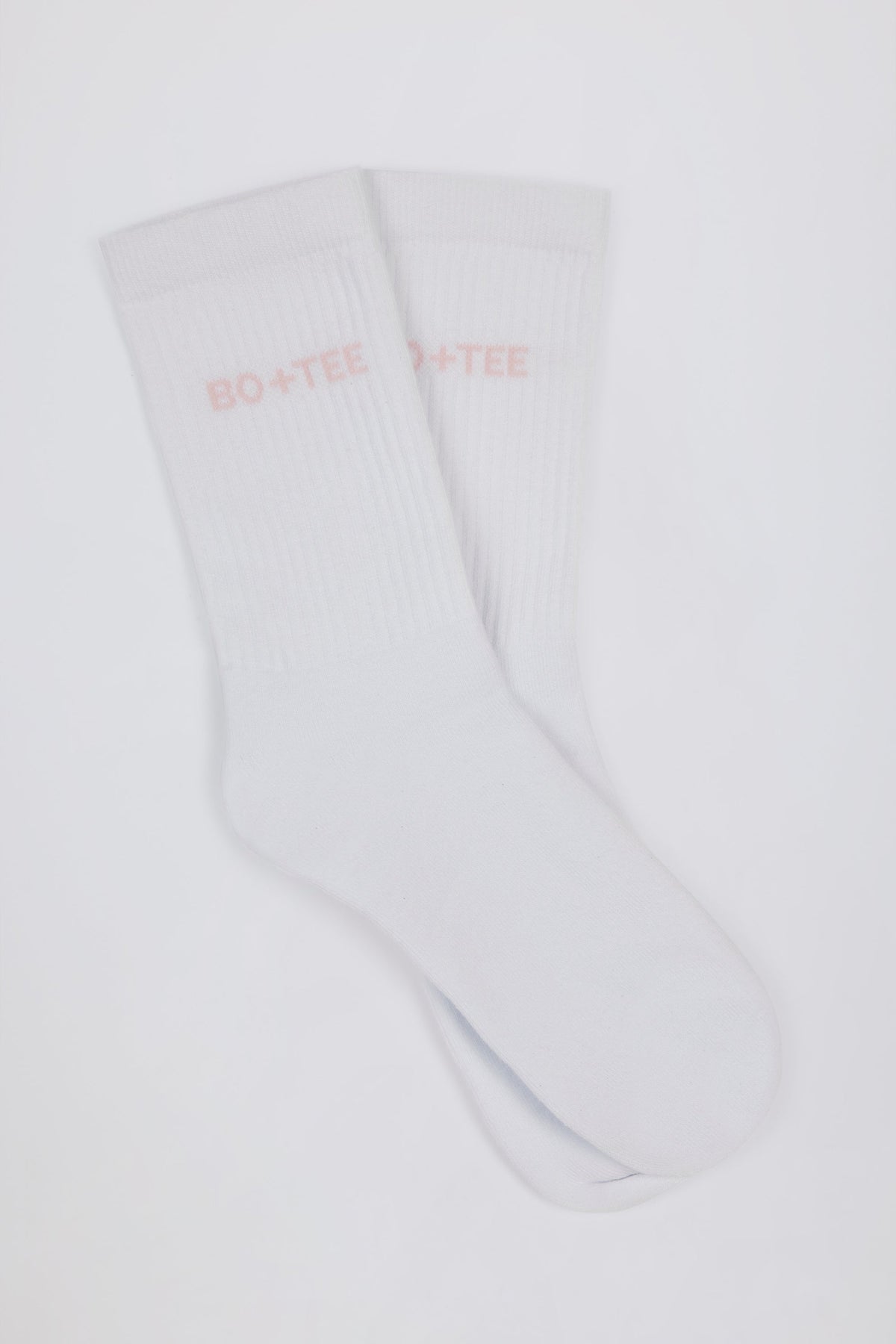 Ribbed Crew Sock Bundle in Pink/Navy/Burgundy