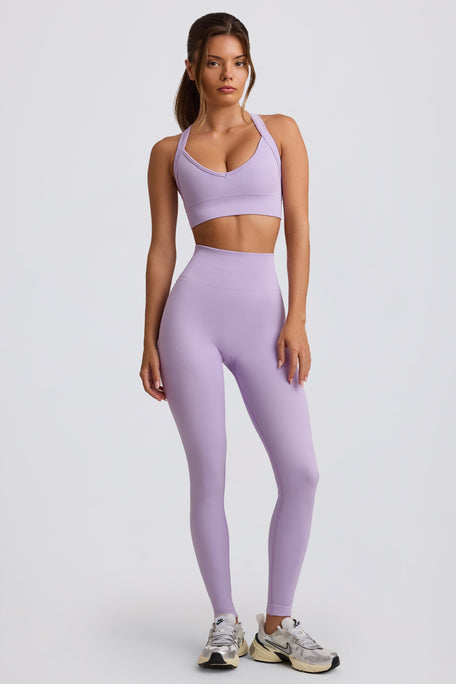 Super Sculpt Seamless High-Waist Leggings in Lavender