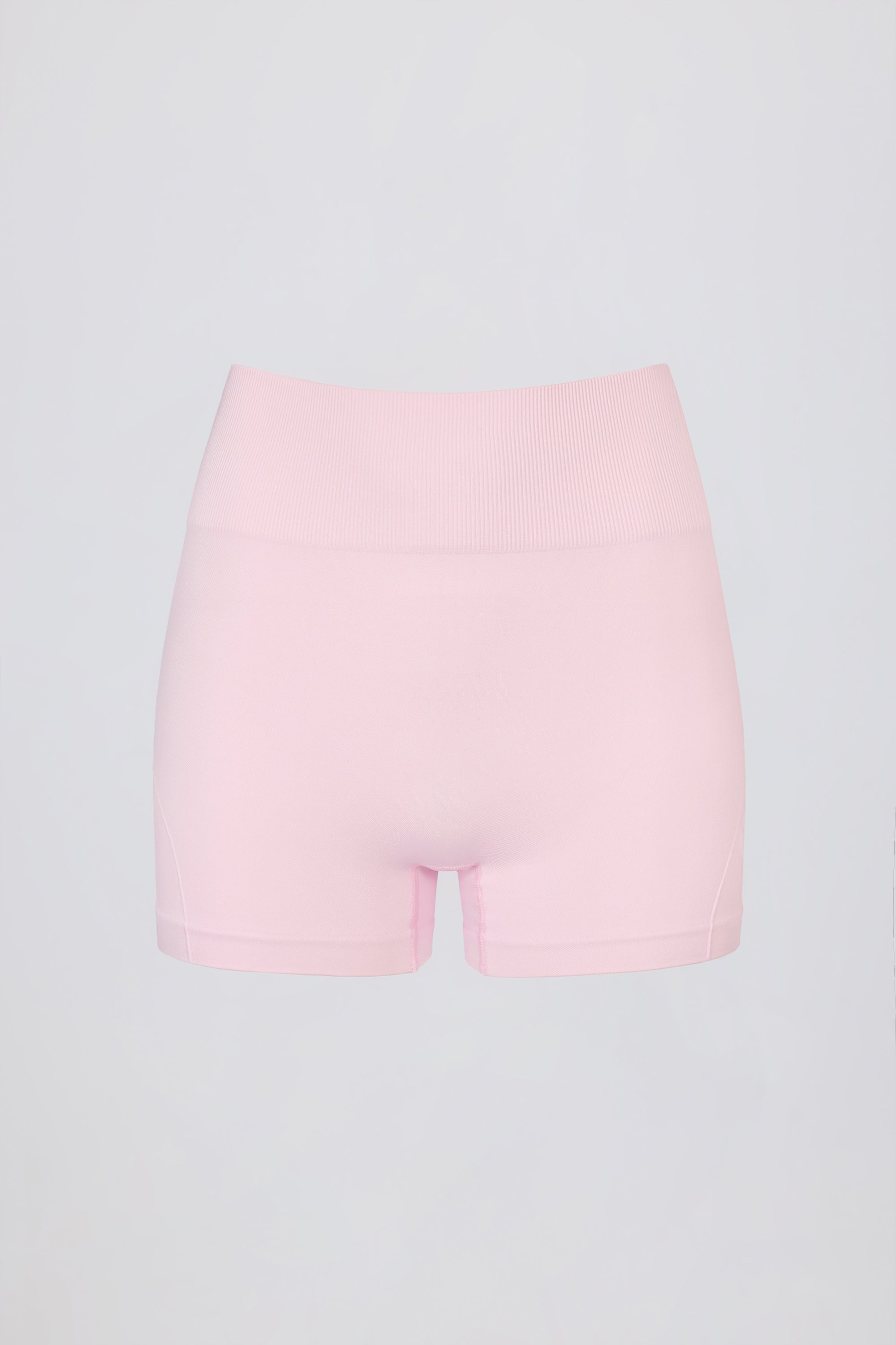 Super Sculpt Seamless Mini Shorts in Powder Pink