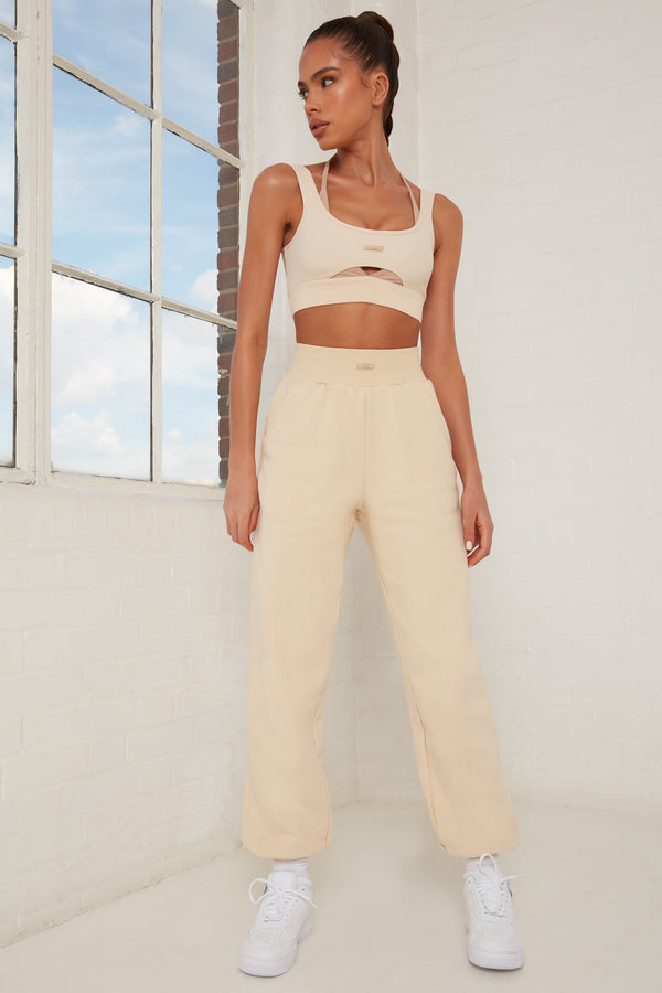 Rested Tall - Joggers in Beige