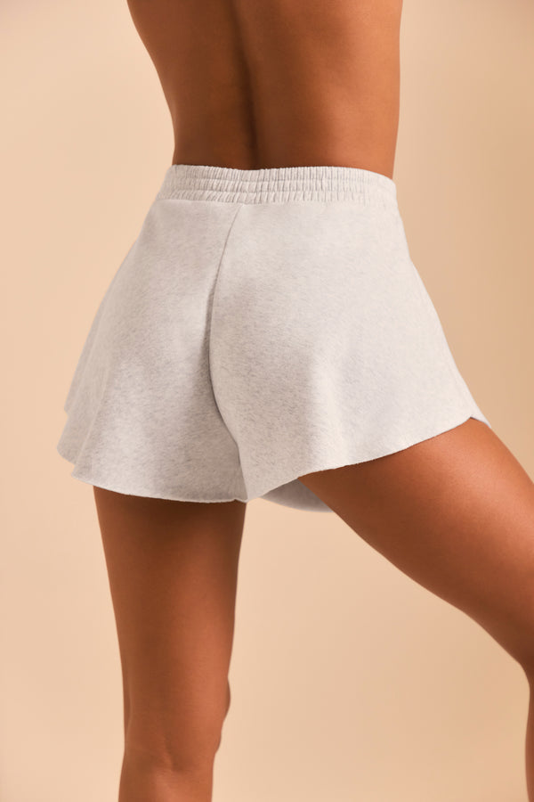 Relax - Sweat Shorts in Heather Grey