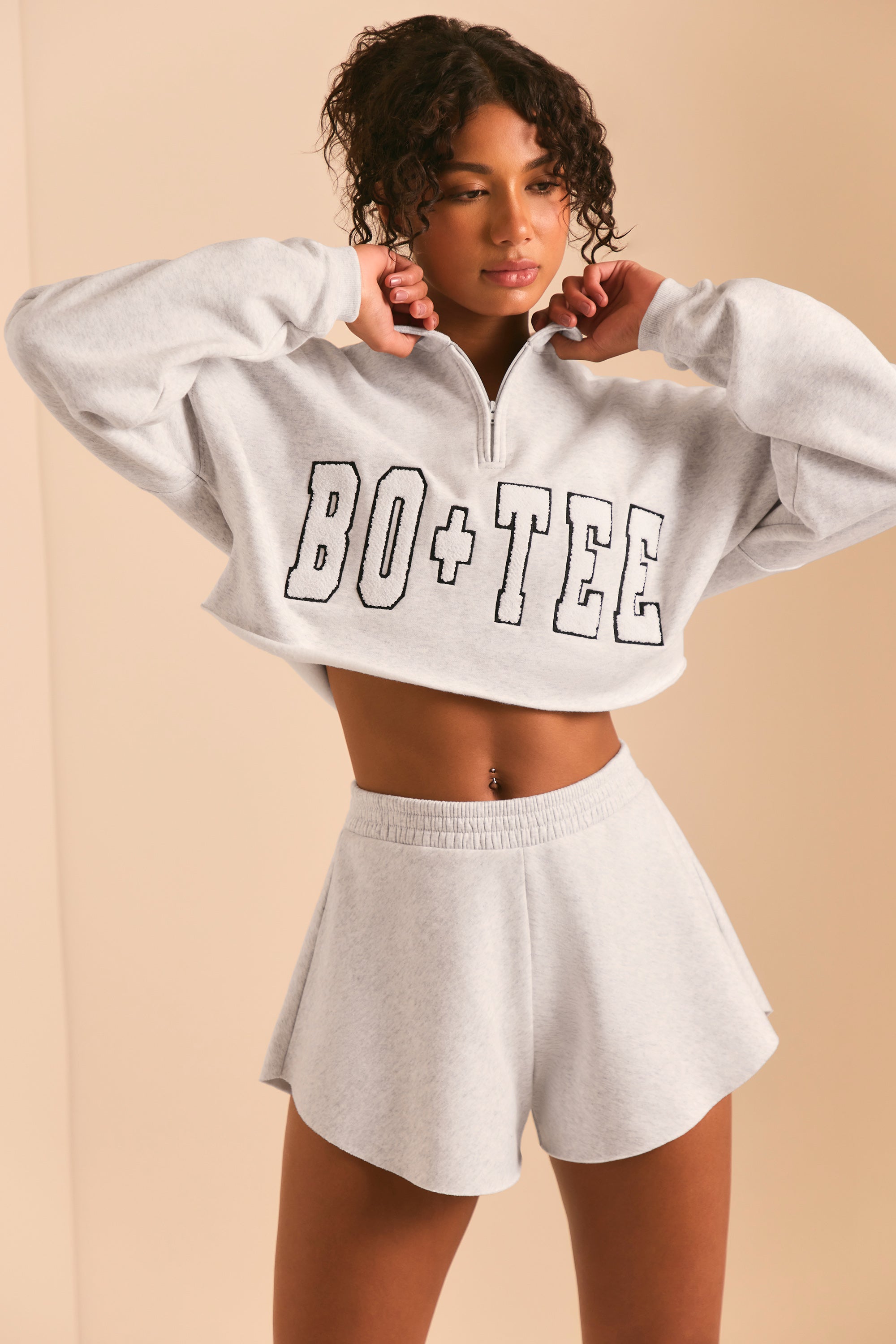 Grey Sweat Shorts Womens Grey Cotton Shorts Womens 2025