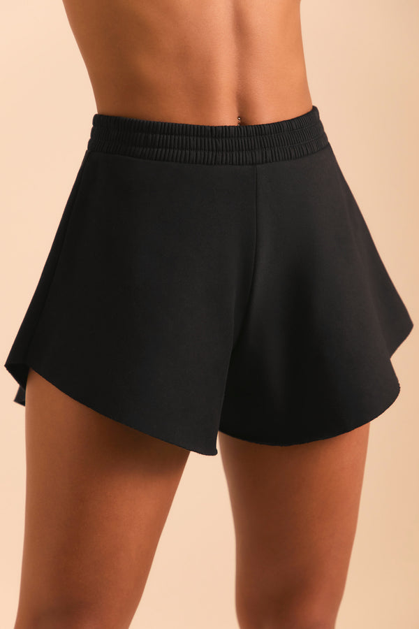 Women's Juniors Smooth Fitting High Waist Shorts - Black -  CQ12K7J7KOT,Women's Clothing…