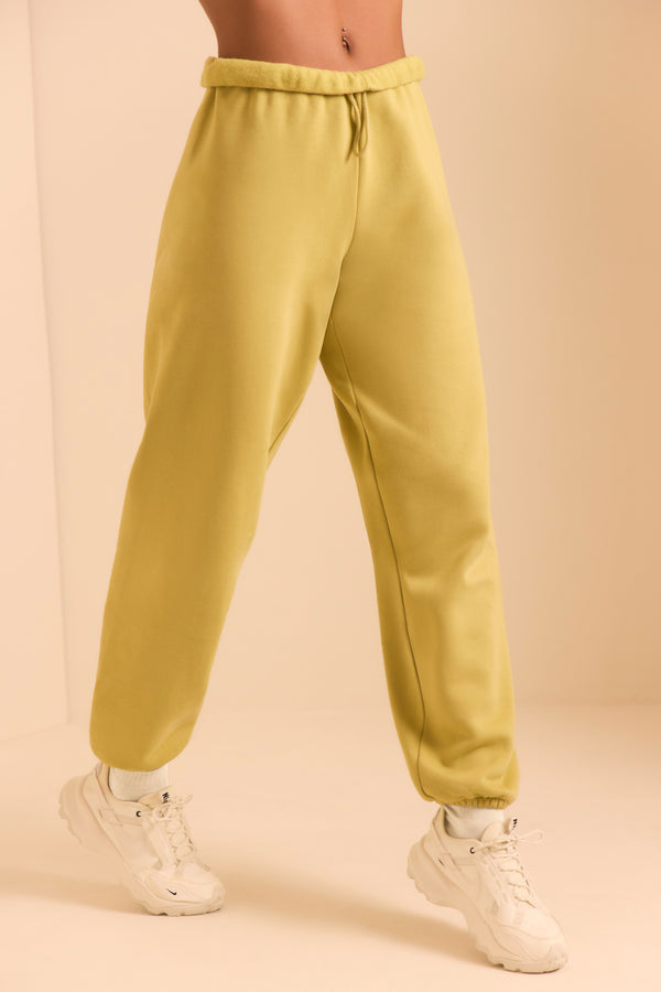 Pacific - Petite Relaxed Fit Joggers in Matcha Green