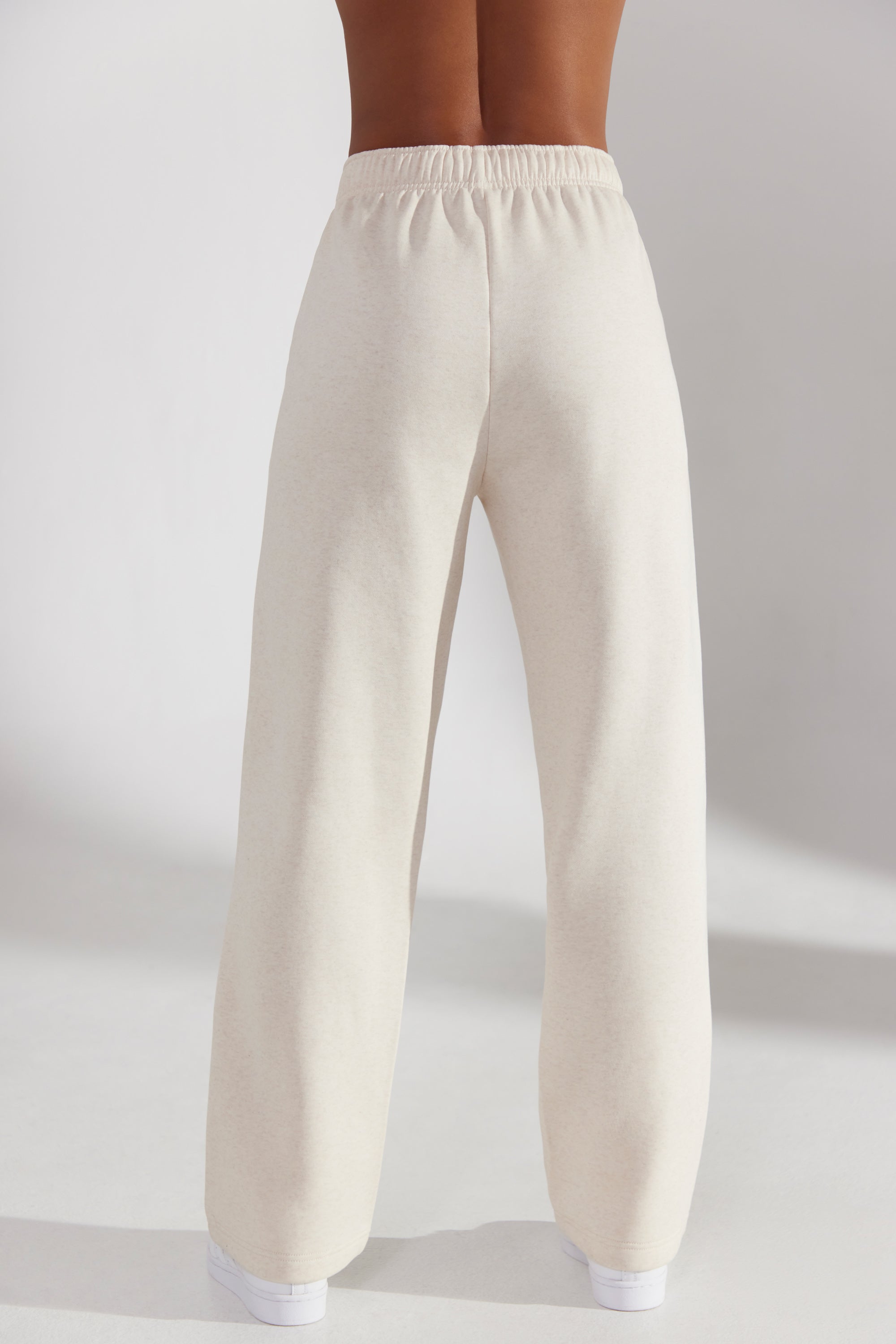 Principal - Wide Leg Joggers in Heather Oat