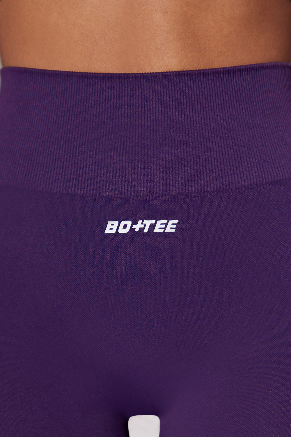 Zealous High Waist Biker Shorts in Purple | Bo+Tee