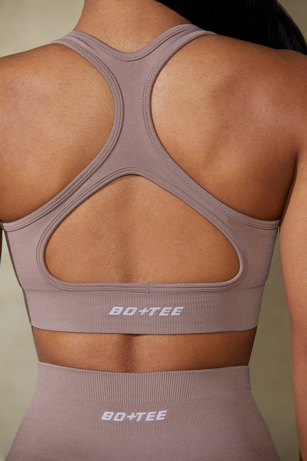 Mindset - Cut Out Define Luxe Sports Bra in Sage